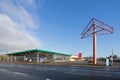 Vacant former Max Bahr hardware store in Cuxhaven, Germany