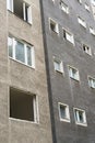 vacant old residential building shortly before demolition in the city of Berlin Royalty Free Stock Photo