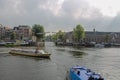 Traveling building ,historical , amsterdam