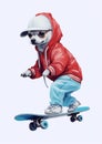 Young leisure snowboard winter skate lifestyle boy vacation sport extreme active person child Royalty Free Stock Photo