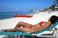 Vacation On Grand Cayman Island Royalty Free Stock Photo