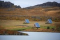 Vacation Homes - Fellabaer - Iceland Royalty Free Stock Photo