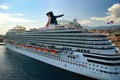 Vacation Ocean Liner Cruise Ship Royalty Free Stock Photo