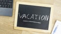 Vacation at the office Royalty Free Stock Photo