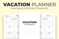 Vacation Planner KDP Interior