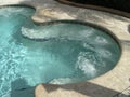 Vacation Resort Jacuzzi Pool Royalty Free Stock Photo