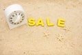 Vacation Sale Time Royalty Free Stock Photo