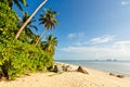 Vacation summer holidays background wallpaper - sunny tropical exotic