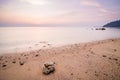 Vacations on Tioman island. Colorful scenery can be spotted nearly every day when it is high tide.