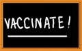 Vaccinate Royalty Free Stock Photo
