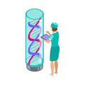 Vaccination Isometric Icon