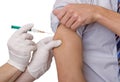 Vaccination protection influenza Royalty Free Stock Photo
