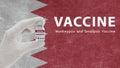 Vaccine Monkeypox and Smallpox, monkeypox pandemic virus, vaccination in Qatar Monkeypox Image has Noise, Granularity and