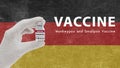 Vaccine Monkeypox and Smallpox, monkeypox pandemic virus, vaccination in Germany for Monkeypox Image has Noise, Granularity and