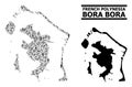 Vaccine Mosaic Map of Bora-Bora