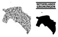 Vaccine Mosaic Map of Groningen Province