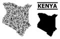 Inoculation Mosaic Map of Kenya