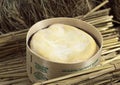 Vacherin Mont d`Or, Cheese made from Cow`s Milk in Switzerland and French Jura