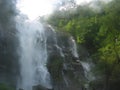 Vachiratharn Waterfall in Chiang Mai, Thailand Royalty Free Stock Photo