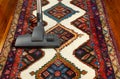 Vacuum Cleaner on a Carpet Royalty Free Stock Photo