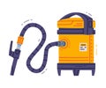 Vacuum Cleaner or Hoover as Cleaning Equipment Vector Illustration Royalty Free Stock Photo