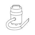 Vacuum Cleaner Icon Vector Royalty Free Stock Photo