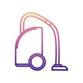 a vacuum cleaner nolan icon. Simple thin line, outline vector of Appliances icons for ui and ux, website or mobile application Royalty Free Stock Photo