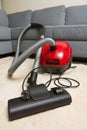 Vacuum cleaner to tidy up the room Royalty Free Stock Photo