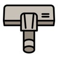 Vacuum cleaner tool icon, outline style