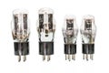 Vacuum electronic preamplifier tubes Royalty Free Stock Photo