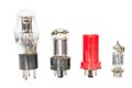 Vacuum electronic preamplifier tubes Royalty Free Stock Photo