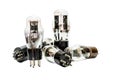 Vacuum electronic preamplifier tubes Royalty Free Stock Photo