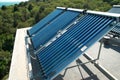 Vacuum solar water heating system