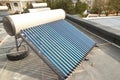 Vacuum solar water heating system