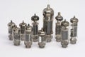 Vacuum tubes (old ones) Royalty Free Stock Photo