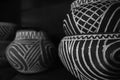 Vadastra ceramic vessels made by hand from clay