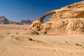 Vadi Rum desert Royalty Free Stock Photo