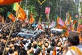 VADODARA, GUJARAT/INDIA - 9th April 2014 : Narendra Modi filed his nomination papers from Vadodara Lok Sabha seat Royalty Free Stock Photo