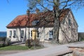 Sweden. Houses and streets of Vadstena Royalty Free Stock Photo