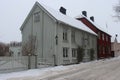 Sweden. Houses and streets of Vadstena Royalty Free Stock Photo