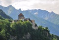 Vaduz castle, Lichtenstein Royalty Free Stock Photo