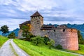 Vaduz Castle in Liechtenstein Royalty Free Stock Photo