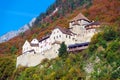 Vaduz Castle, palace and residence of the Prince of Liechtenstei