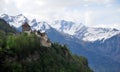 Vaduz castle view Royalty Free Stock Photo