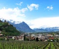 Vaduz castle view, Lichtenstein Royalty Free Stock Photo