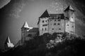 Vaduz castle view, Lichtenstein Royalty Free Stock Photo