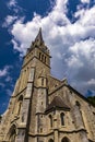 Vaduz cathedral in Liechtenstein Royalty Free Stock Photo