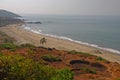 Vagator Beach in Goa Royalty Free Stock Photo