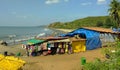 Vagator beach, North Goa, India