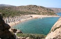 Vai beach, Crete Royalty Free Stock Photo